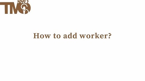 How to add worker | Tailor Management System | Tailor Management Application