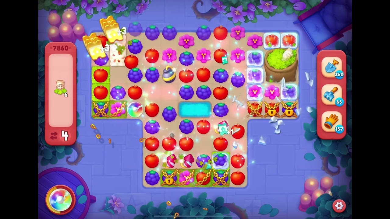GardenScapes Level 7860 no boosters - YouTube
