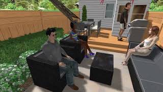 Hemlock Ave: Modern backyard