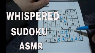 Whispered Sudoku ASMR