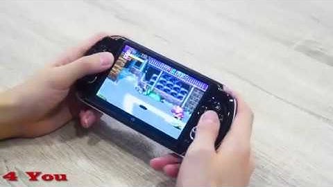 New Arrival 5 0 Inch Retro Game  Large Screen Handheld Player  TV Video Game Review