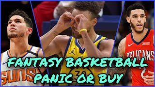 TIME TO PANIC or BUY LOW?? 2021 Fantasy Basketball