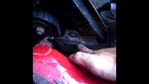 Mk1 Golf drivers side engine mount removal help idea video