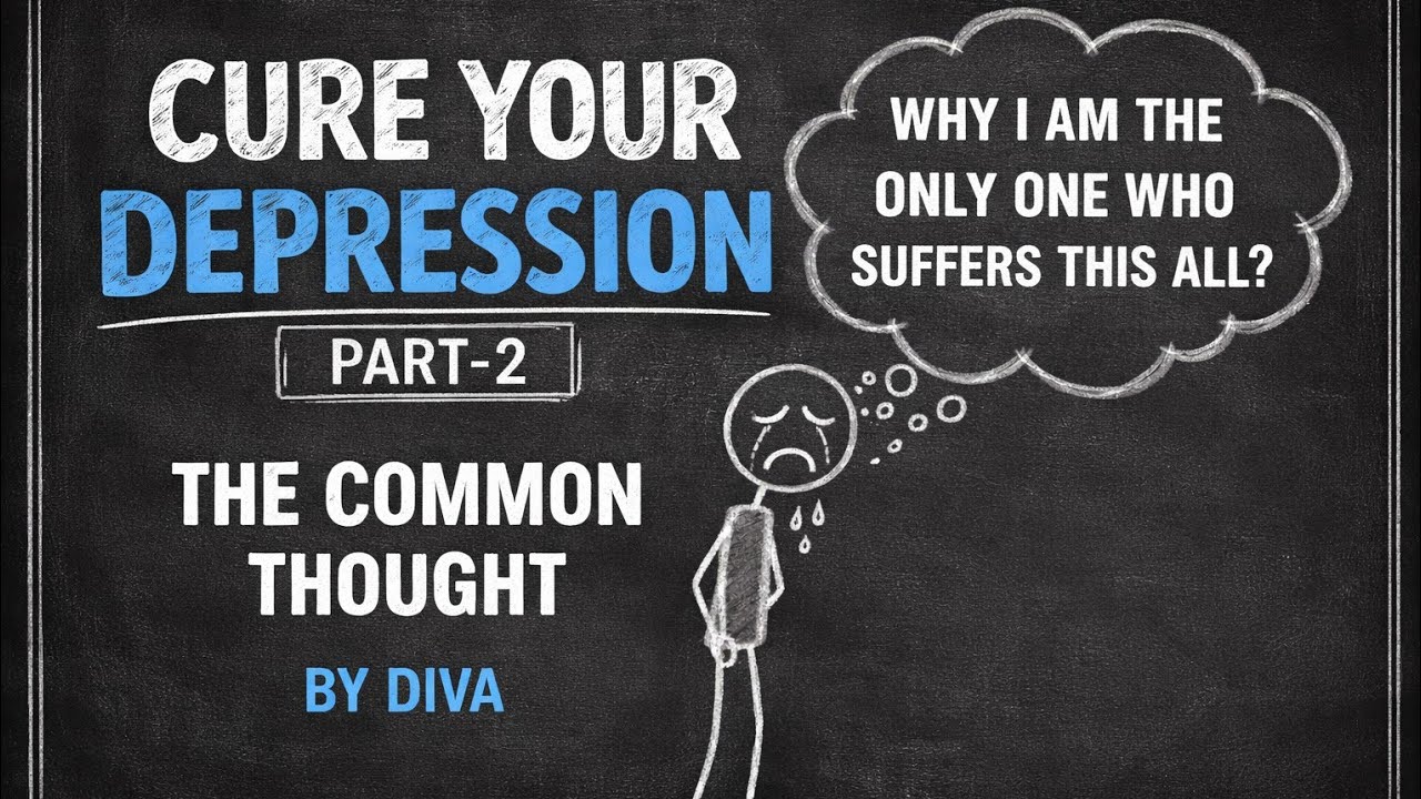 Cure Your Depression : Part 2 - THE COMMON THOUGHT - YouTube