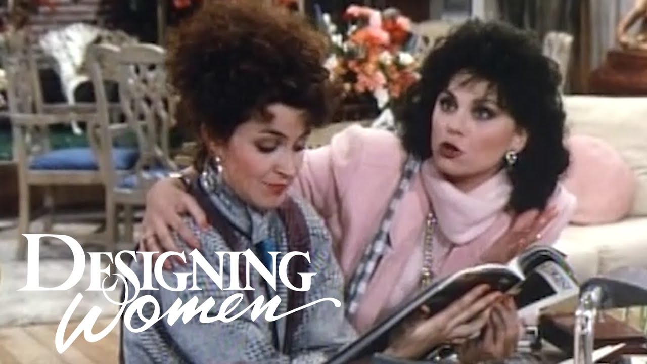 Suzanne Dates Mary Jo's Ex! | Designing Women - YouTube