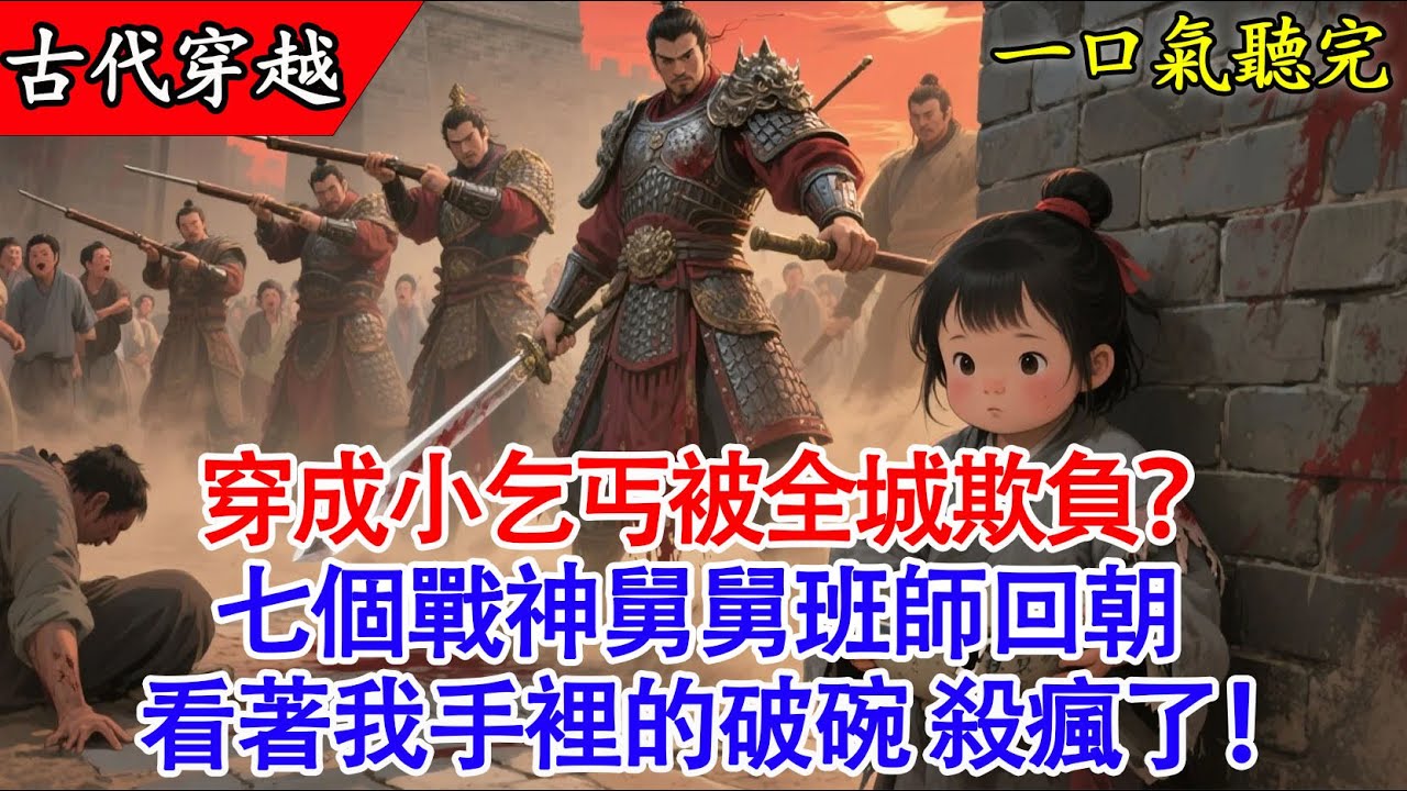 【完結小說】穿成小乞丐被全城欺負？七個戰神舅舅班師回朝，看著我手裡的破碗，殺瘋了！