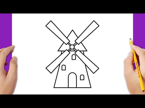 Video: Hoe Teken Je Een Molen?