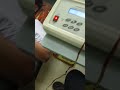 Neuropathy Therapy Stimulator machine ka use 🤔 #nursing #traning