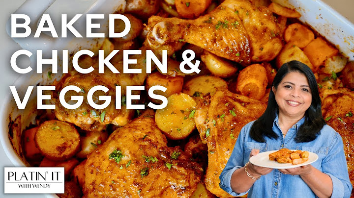 EASY Baked Chicken and Veggies | Baked Chicken and Potatoes
