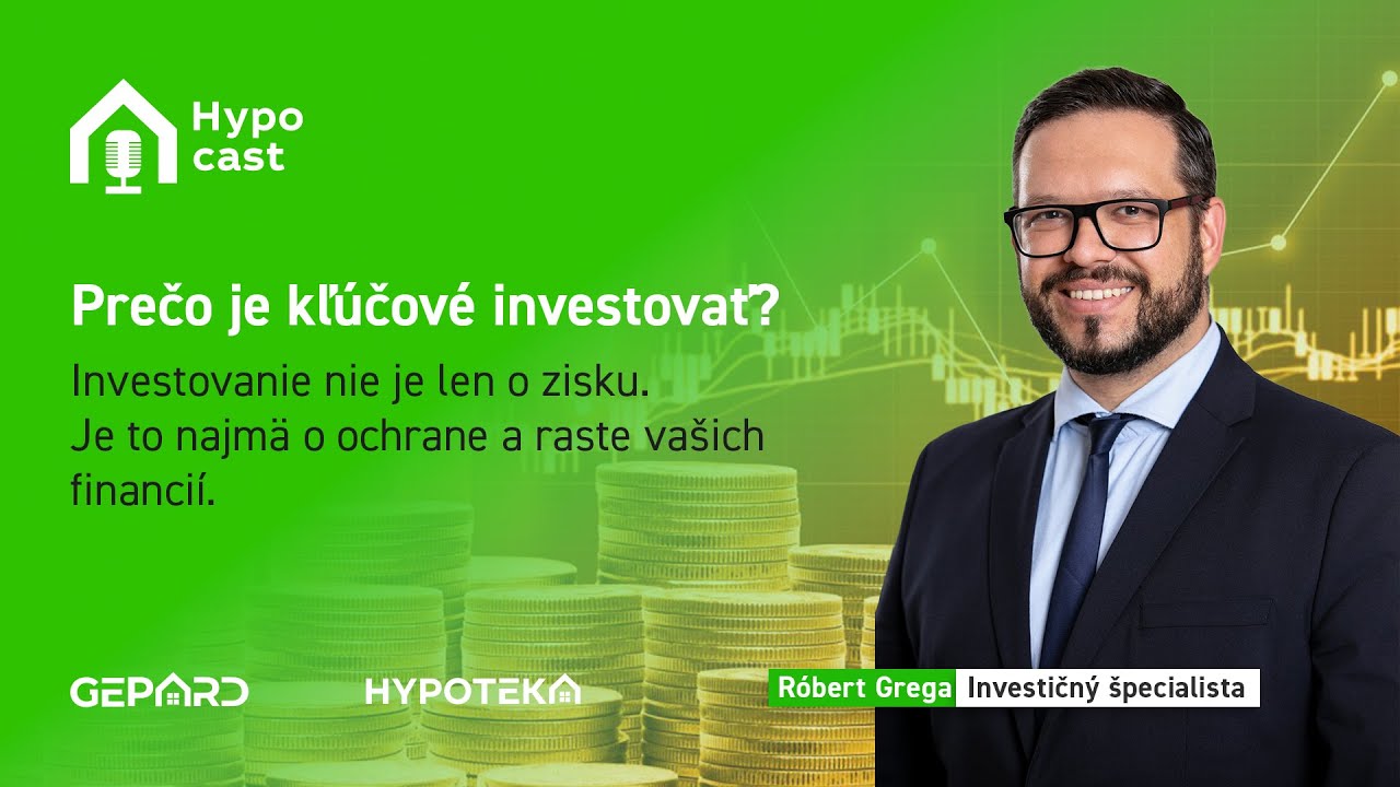 💰 Prečo je kľúčové investovať a diverzifikovať? | Hypocast s Róbertom Gregom  | #financie #podcast
