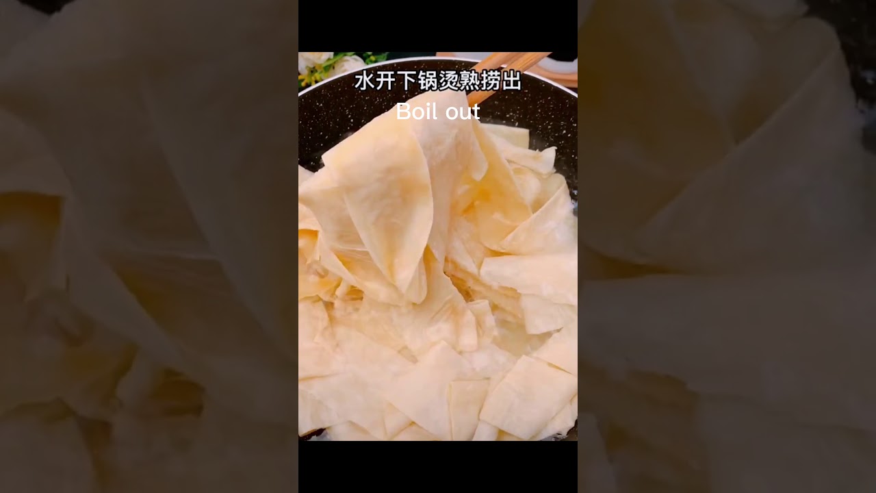 How to cook tofu skin YouTube