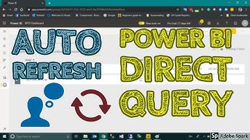 Direct Query Auto Refresh in Power BI TAIK18 (2-3) Power BI