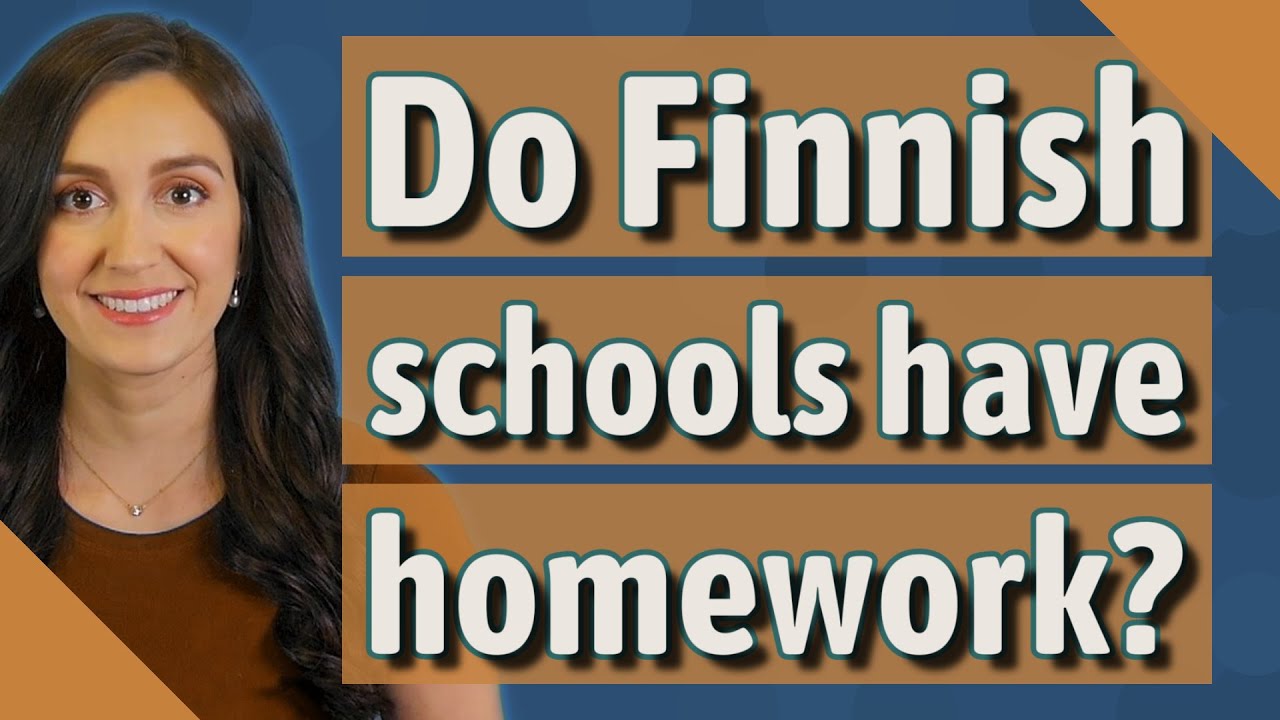 do finland schools have homework