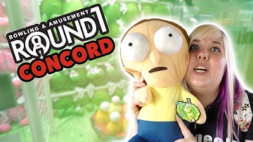 CRAZY UFO catcher wins at Round 1 arcade in Concord!