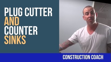 Plug Cutter and Counter Sinks