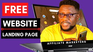 How to make a free website in 15 minutes (Create Landing Page Tutorial Google Sites)