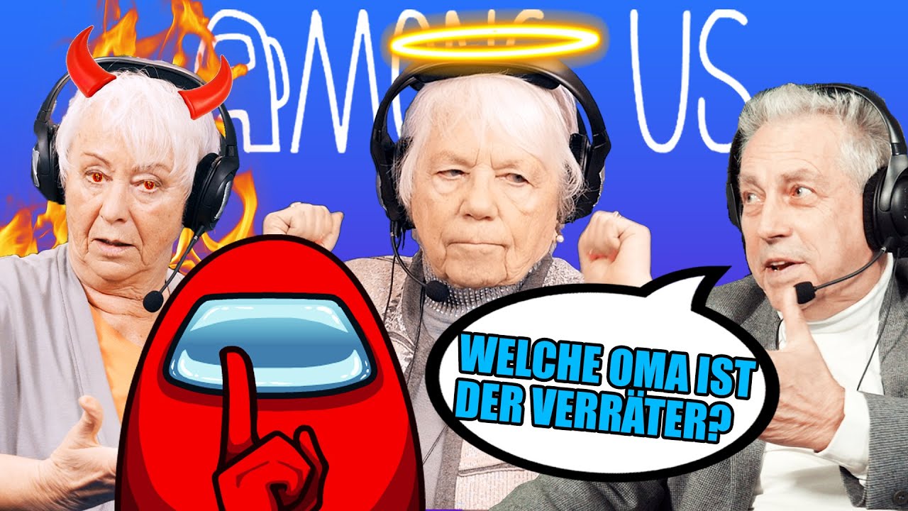 Die VERRÄTER OMA - Among Us - DREIER Modus | Senioren Die VERRÄTER OMA - Among Us - DREIER Modus | Senioren