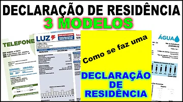 Como comprovar residência morando com os pais?