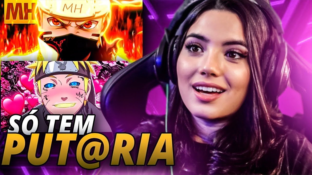 (NÃO OTAKU) REAGINDO ao TIPO NARUTIN e PIQUE NARUTÃO