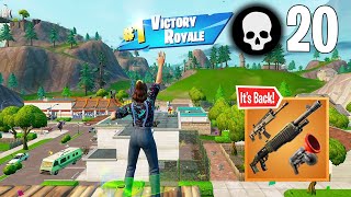 20 Elimination Solo Ranked Win Fortnite OG Gameplay