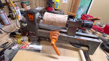 WEN 3421 3.2-Amp 8" by 12" Variable Speed Mini Benchtop Wood Lathe