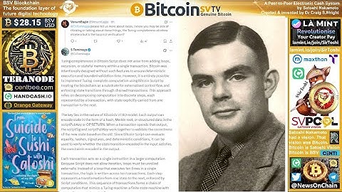 News: "Turing completeness in Bitcoin Script"