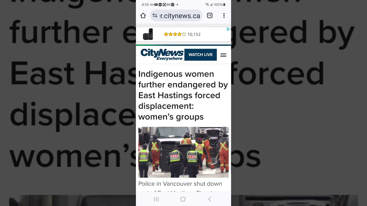 Vancouver City News Article is Raciest 🏡  for Natives like Ukrainian Migrants Tents R Not Homes😝