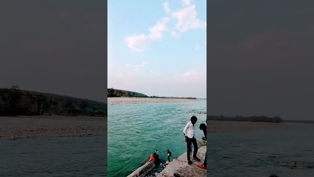 Saarda river Tanakpur Uttarakhand