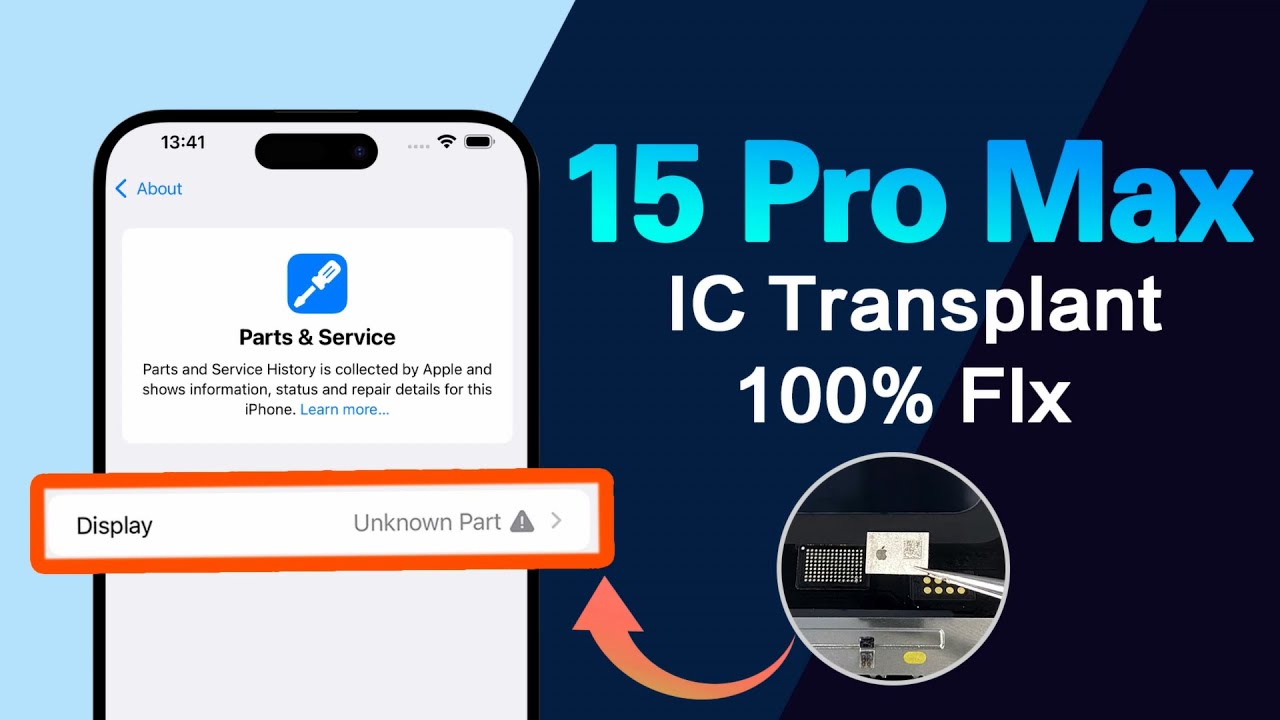 How to solve the iPhone 15 Pro max displays a non-original display