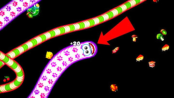 Worms Zone .io - Gameplay Walkthrough (iOS, Androide) Snake Wars, New Video, Won Score - 100010 #5