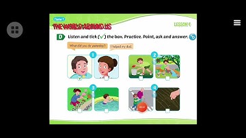 I learn smart start grade 4 theme 7 lesson 4 (C, D, E)