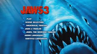 Jaws 3 DVD Menu