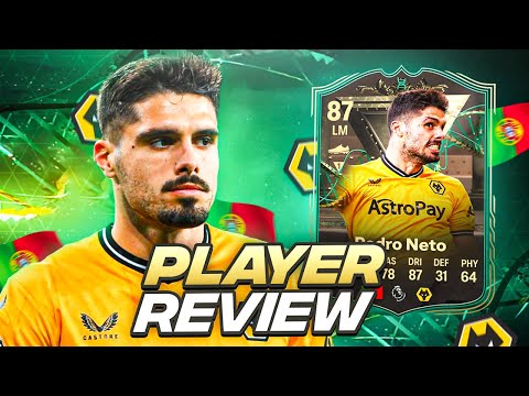 87 EVOLUTIONS CENTURIONS SHARPSHOOTER PEDRO NETO PLAYER REVIEW - EAFC 24 ULTIMATE TEAM