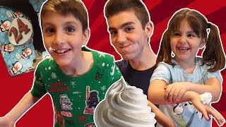 Celebrity Whipped Cream Challenge - Day #24 Christmas Countdown Wealth