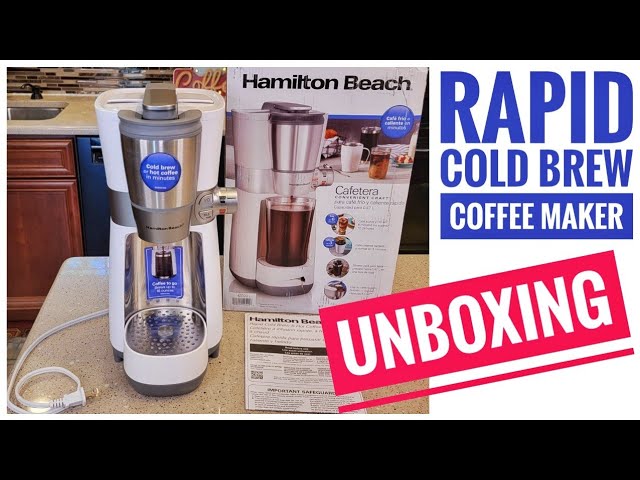 A Perfect Cold Brew with Hamilton Beach's Rapid Cold Brew and Hot Coffee  Maker – Rookie With A Cookie