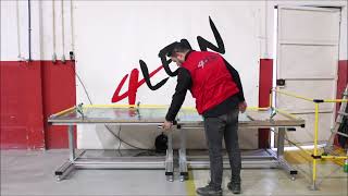 Lean Manufacturing - 4Lean - Lift workstation with BTU's support