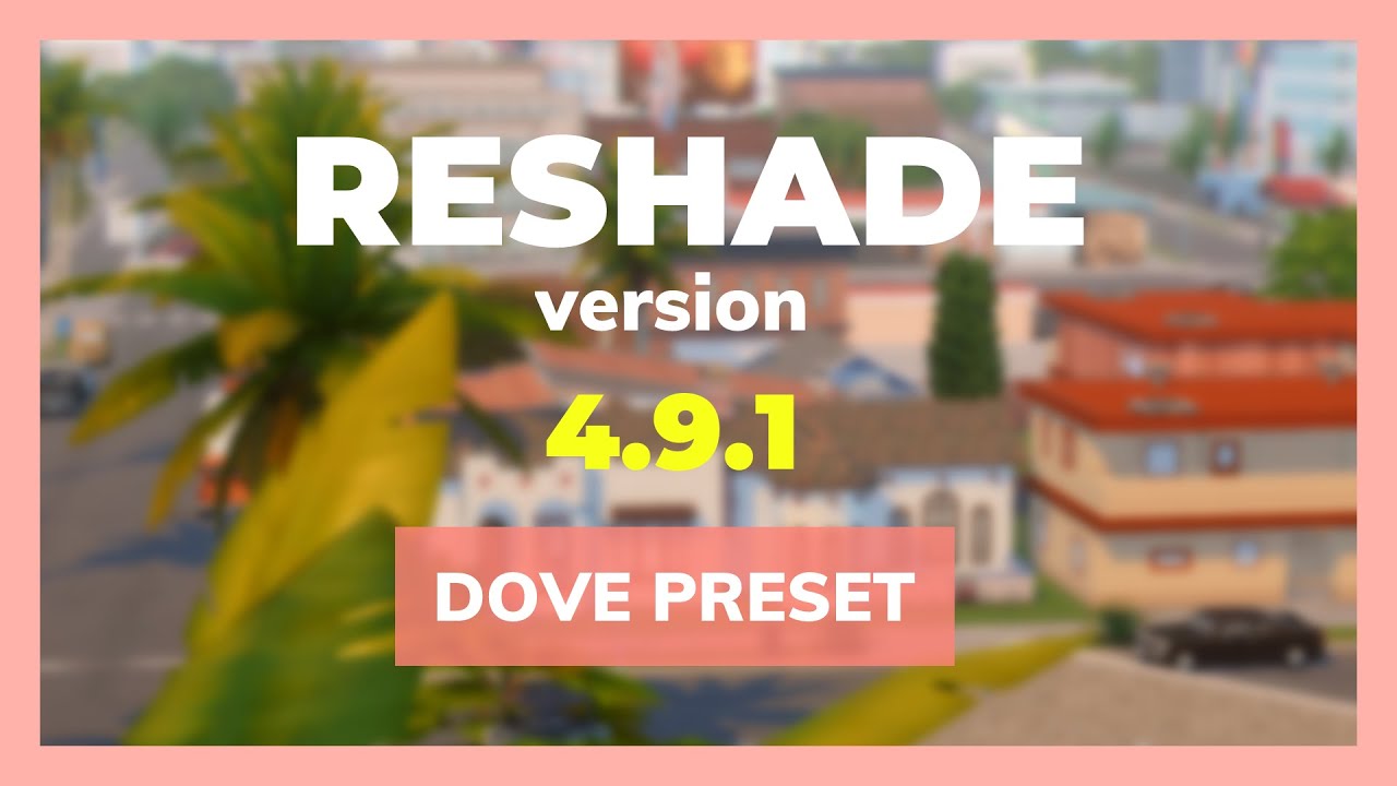 how to use reshade preset