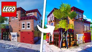 Turning a Tilted Towers House Into a Dream Home in LEGO Fortnite!