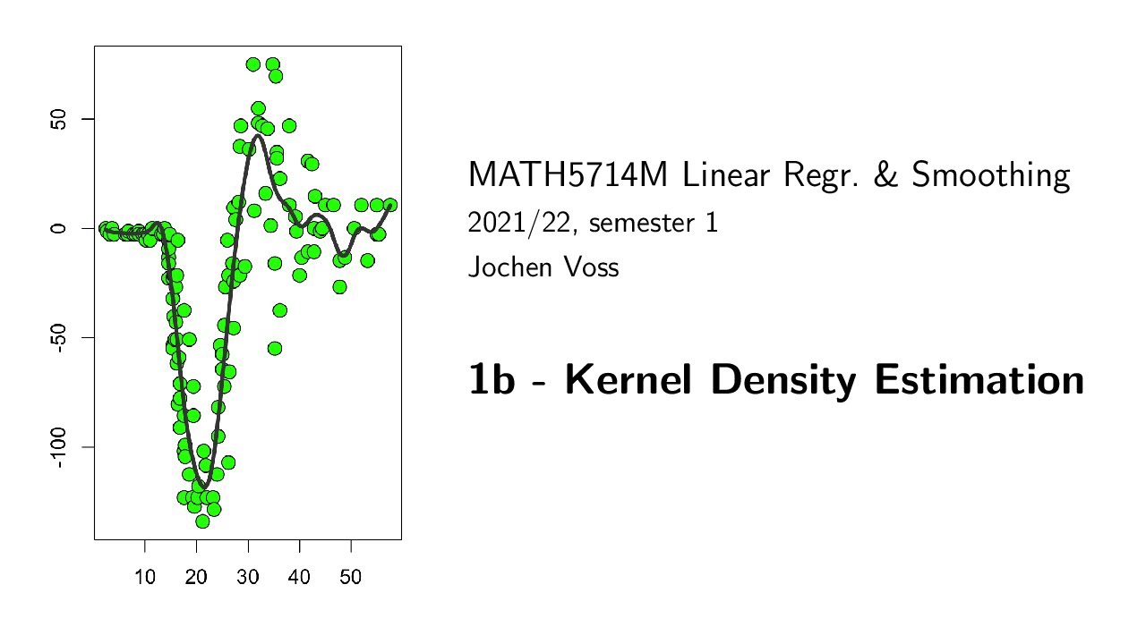 MATH5714M Section 1.2: Kernel Density Estimation - YouTube