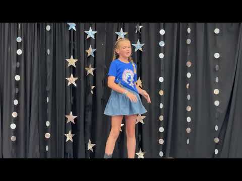 Olivia Faith Fichtner: 5th grade talent show performance at Ogletree Elementary School.