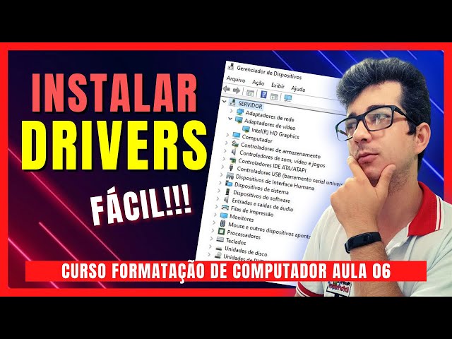 🧰 Como INSTALAR ou ATUALIZAR TODOS OS DRIVERS DO PC | Instalar os Drivers Depois de Formatar class=