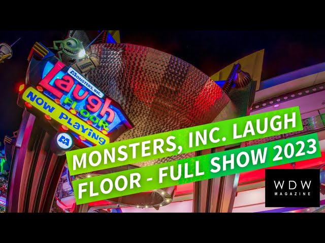 Monsters Inc. Laugh Floor at Magic Kingdom, FULL SHOW 4K Ultra HD