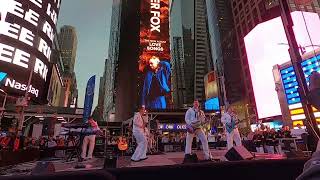 US NAVY North East Rock Band MIX Times Square Fleet Week NYC