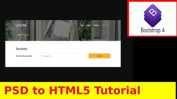PSD to Bootstrap 4 (Project 1)