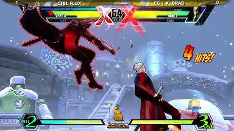 Battle In The Clouds: UMVC3: CTRL | Flux vs EG | KBrad