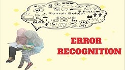 Error Recognition TPBI  PKN STAN 2016 Part 1 - Durasi: 19.24. 