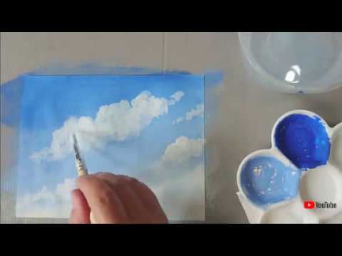 วีดีโอ: วิธีการวาดท้องฟ้าด้วยสีน้ำ
