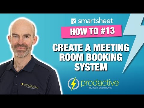 Creating a meeting room booking system in Smartsheet