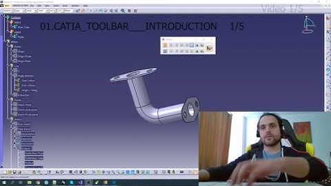 01.CATIA  TOOLBAR  APPLICATION  --  INTRO (WITH VISUAL STUDIO 2019)