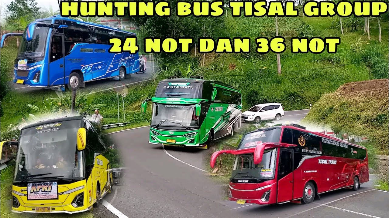 Hunting bus tisal group 24 not dan 36 not di kelok 8 Tawangmangu 